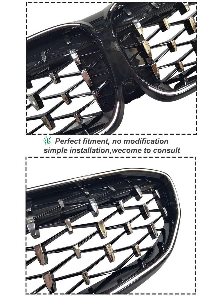 LED Starburst Grille for BMW 3 Series G20/G28 - Single/Double Line Options