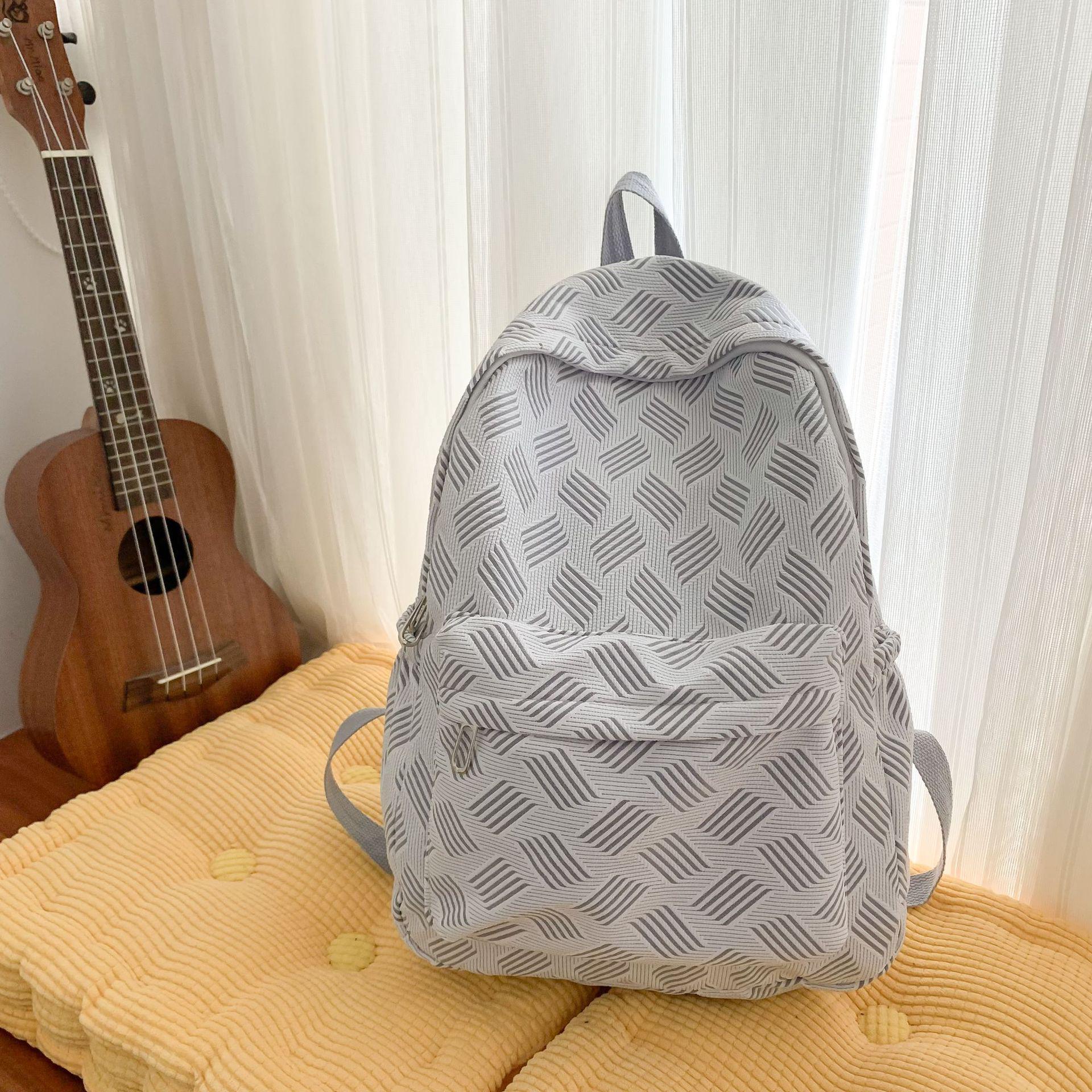 

Versatile Mori-Style Large Capacity Dopamine Backpack for Women and Students