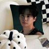 Kpop Hot Singer Lee JJun Young Pillow Case Fashion Square Pillowcase Bedroom Sofa Room Ins Decoration Leisure
