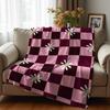 Winding Stream Anime Cartoon Flannel Blanket Soft Warm Throw for Bedroom Sofa Car Kids Holiday Gift