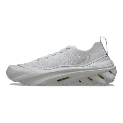 Round Toe Lace-Up Durable Low-Top Casual Shoes Unisex Casual Shoes Gray 210079-1RQ