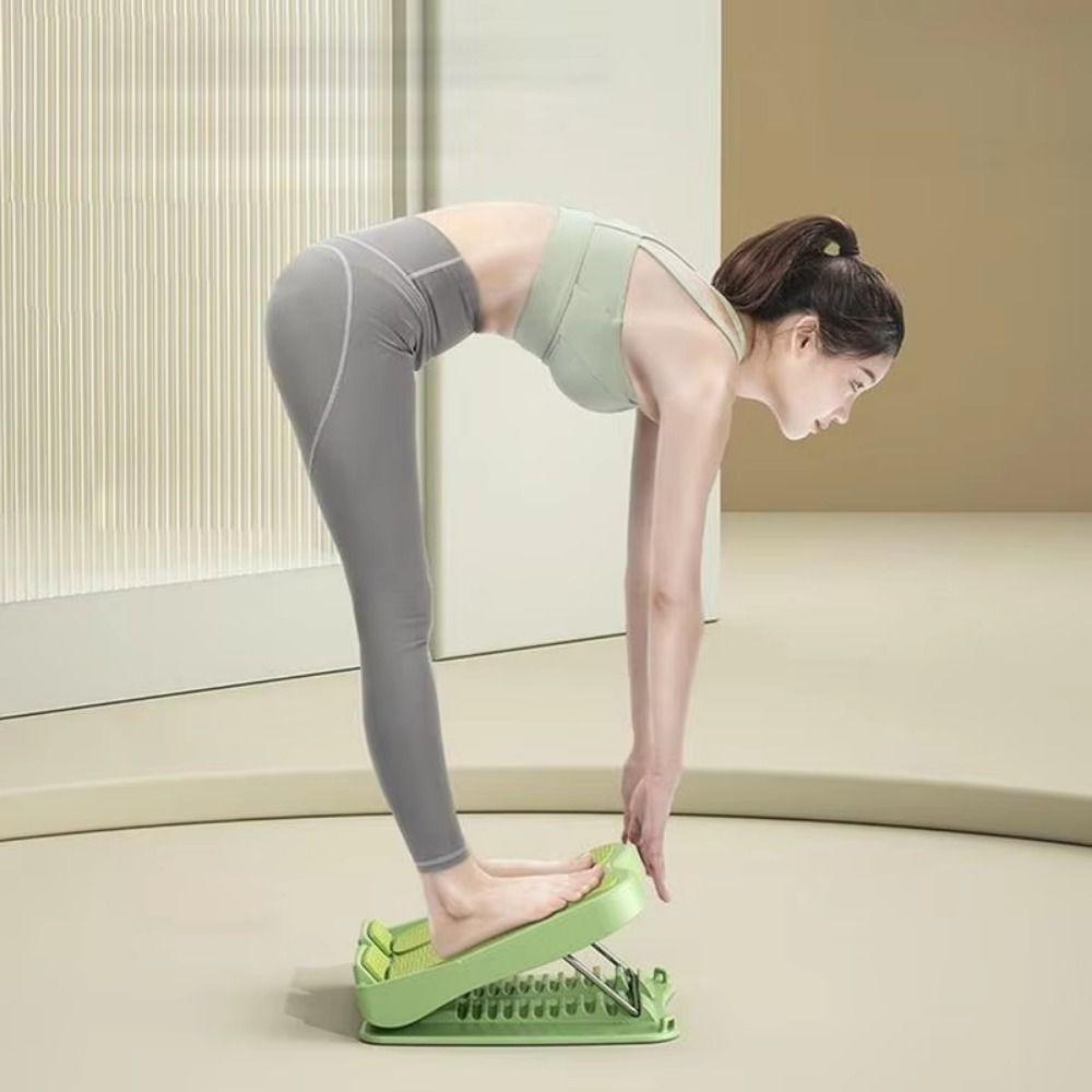 11 Levels Calf Stretching Board Non-slip Exercise Tilt Ramp  Standing Fitness