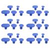 New 30pcs Suction Cups Use for Remove Hail Pits Sets Car Glue for Slices DIY Hand Tools Kit Paintless Dent Repair Puller Tools