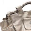Used LOEWE Nappa Aire Handbag Leather Gold Used Women