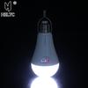 1 Set Lithium Battery Powered E27 LED Bulbs Battery Light Bulb With Hook For Emergency Light USB Rechargeable Light Bulb