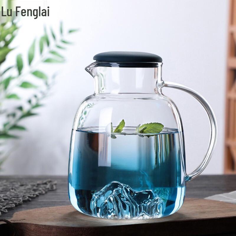 Lu Feng Lai Gradient Blue Cold Water Pitcher Set