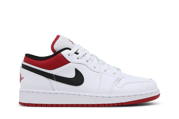 Air Jordan 1 Low GS 'White Gym Red'