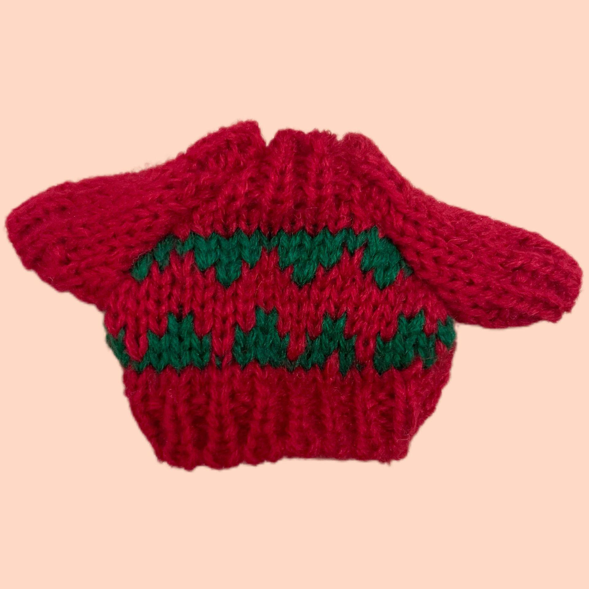 

10cm West Highland Dog Baby Doll Cotton Replacement Sweater