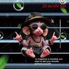 2D Flat, 2-pack Cute Hip-hop Monkey Car Air Vent Freshener Clips, Acrylic Aroma Diffuser with Pad, Stylish Car Interior,no Fragrance Is Included