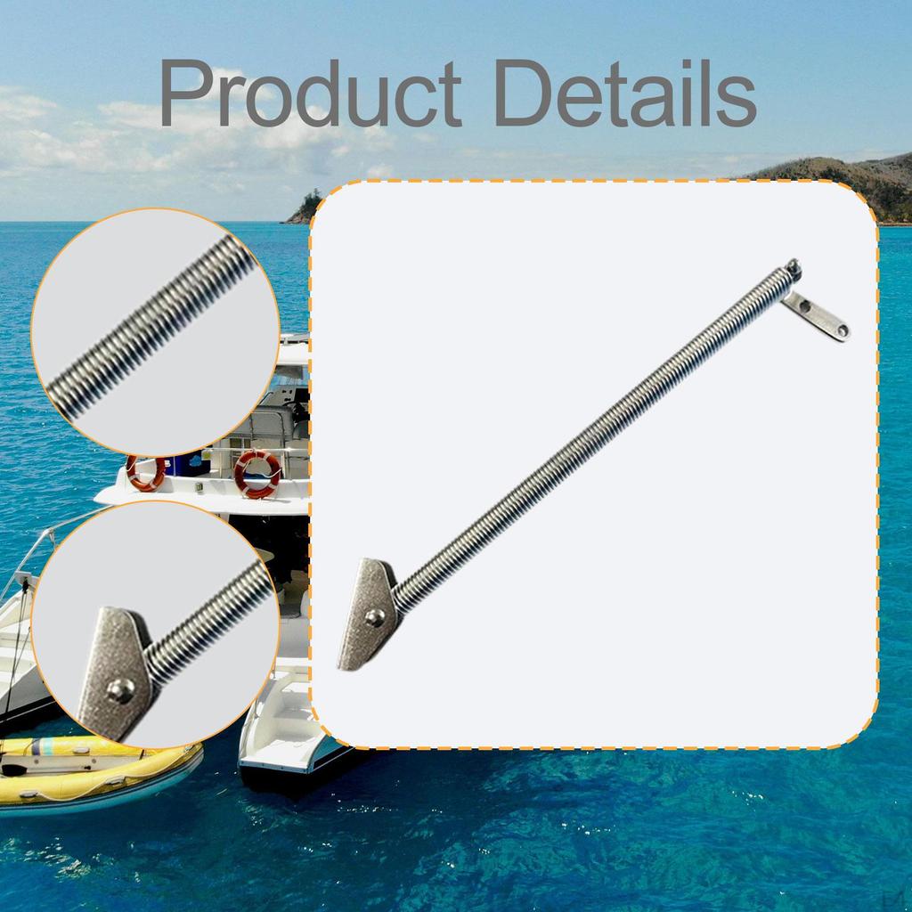 And Universal 316 Stainless Steel Boat Dock Support. Practical Support for Indoor Outdoor Parts.