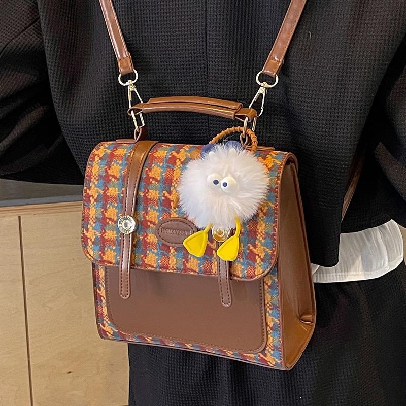 High-end Niche Backpack for Women Crossbody Bag for Women Fashionable Versatile Fashion One-shoulder Handbag for Women