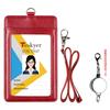 Card Bag, Card Cover, Change Bag, Women's High-end Wallet, Badge with Lanyard, Multi-card Position, Simple Anti-degaussing Card Bag.