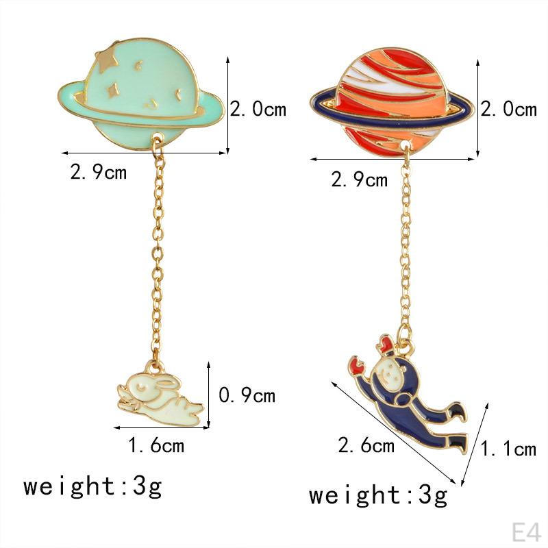 Cute Creative Cartoon Brooch Alloy Pin Small Jewelry - Piolt