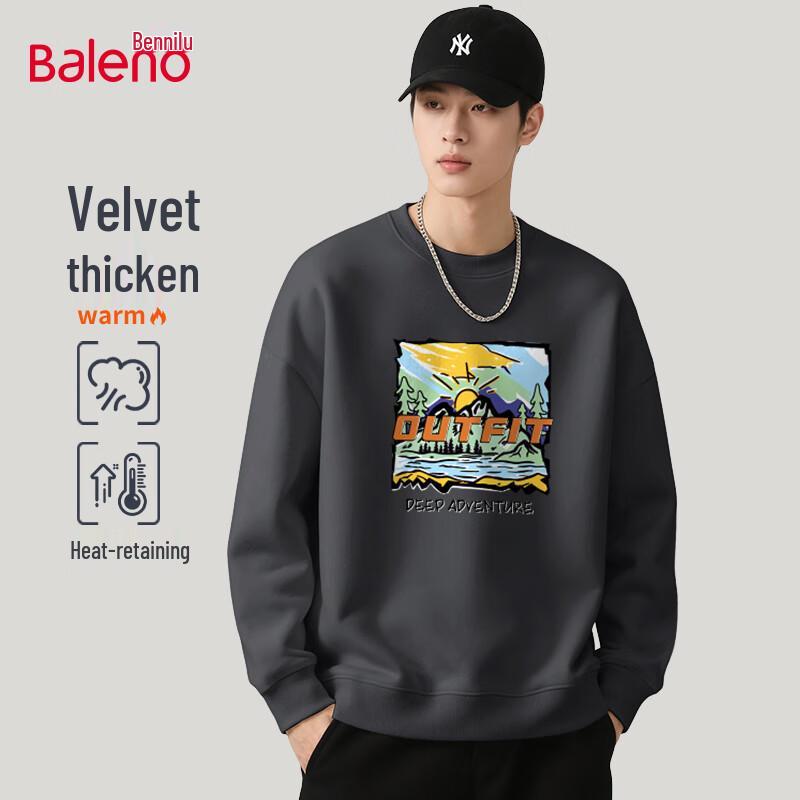 Baleno Men's Graffiti Crew Neck Sweatshirt