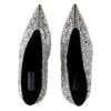 Steve Madden Womens/Ladies Sentinel Rhinestone Metallic High Stiletto Heel Ankle Boots