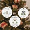 Personalised New Home Bauble Christmas Ornament 2025 First Christmas In Our New Home Ornament Happy Xmas Gift