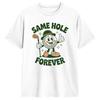 Same Hole Forever Golf Bachelor Party Groom Wedding Cotton T Shirt For Unisex Beach Streetwear T Shirts Harajuku Tees Plus Size