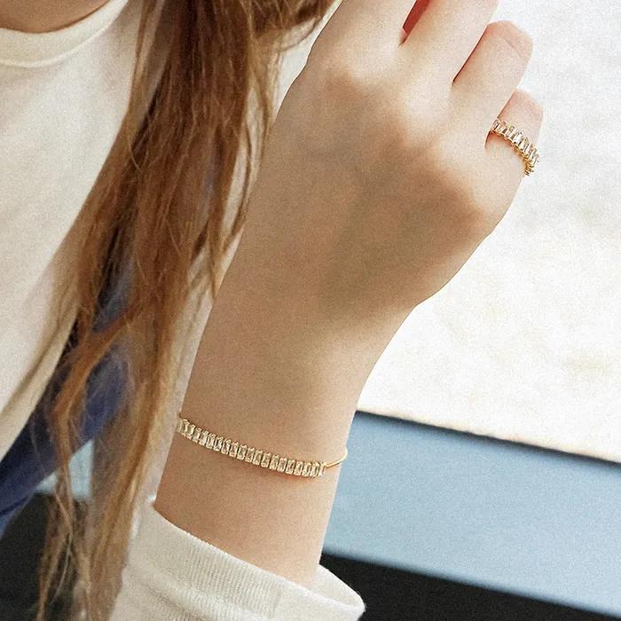 Victoria Cubic Slider Bracelet