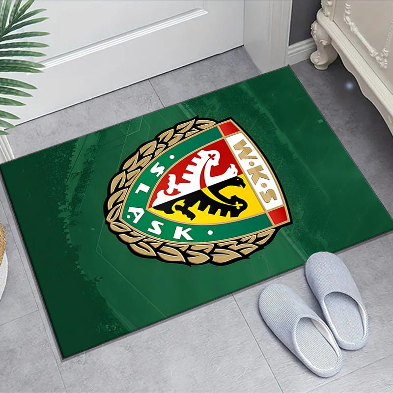 1pc Football Team Design Area Rug - Non-Slip, Soft & Cozy Floor Mat for Living Room, Bedroom, Office - Indoor/Outdoor Decorative Carpet