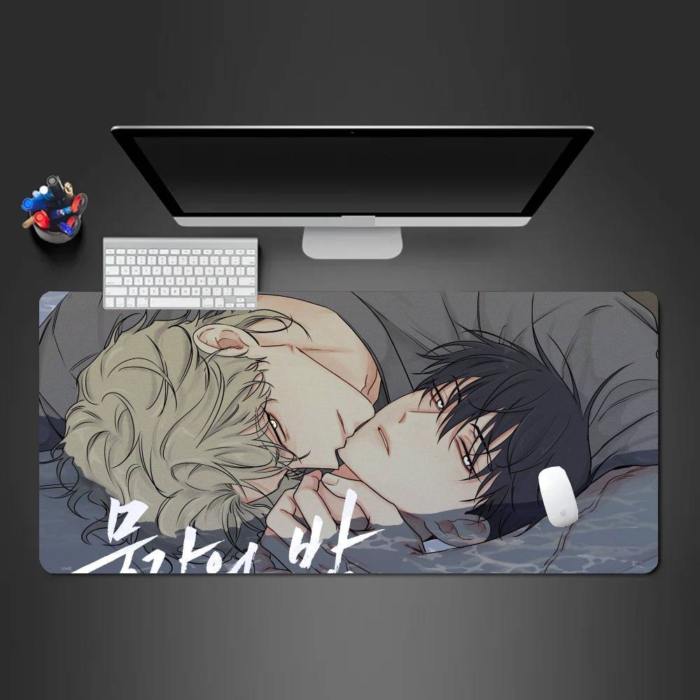 Manga L-Low Tide In Twilight Mousepad Non-slip Suitable For Office Computers Laptops E-sports Game Desk Mats XXL Keyboard