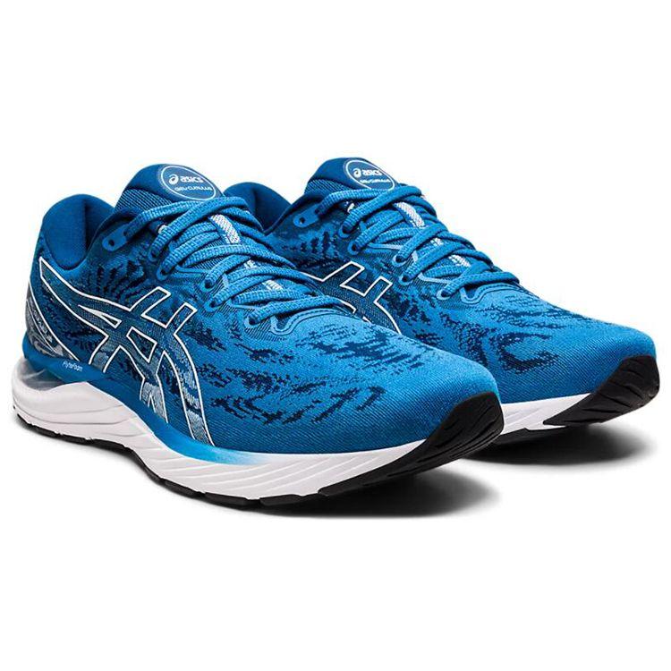 Asics Gel Cumulus 23 Reborn Blue Herren Sneaker Weiß 1011B012-400