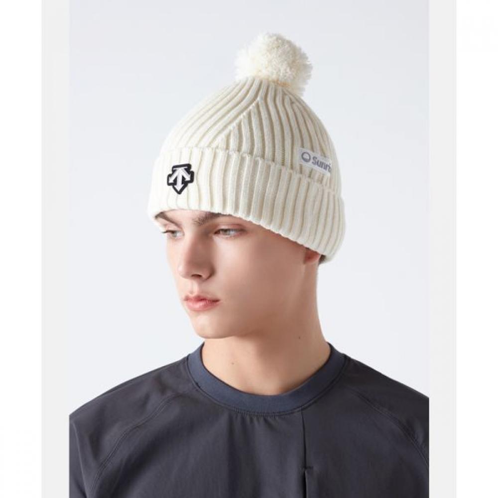 

Descente Swiss Ski Logo Patch Drop Beanie White WHT0WHITE/F