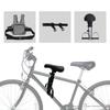 Kids Bike Seat and Handlebar Accessory Combo Pack Front Mounted Bicycle Seats For Most Adult Mountain Bikes Children Aged 3-6ys