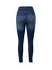 Women's Cross-Border European & American Fashion Ripped Stretch Jeans
