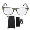 AI Translation Smart Glasses for Men Women Bluetooth 5.3 144 Languages Translation Blue Light Filter Lenses