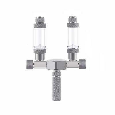 Stainless Steel Multi-channel Aquarium CO2 Separator Distributor Check Valve Fish Tank CO2 Generator CO2 Regulator Accessories