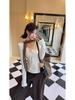 Women's Slim-Fit Lace Splicing Bow Long-Sleeve T-Shirt for Autumn