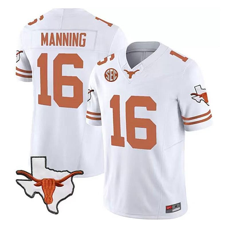 Texas Longhorns 16 Manning Futbola Džersija