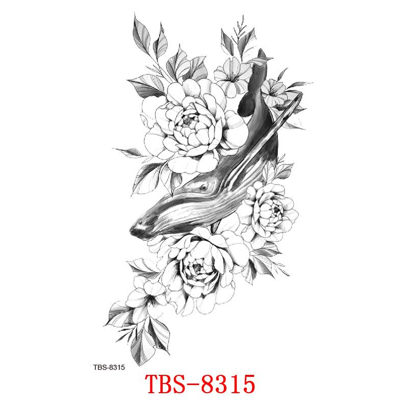 Waterproof Tattoo Sticker, Totem Character Tattoo Sticker Tattoo