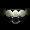 13cm White Itoigawa Natural Jadeite Japanese National Jomon Power Stone Jadeite Workshop Special Paulownia Wood Quality Certificate ABR0882 (6mm