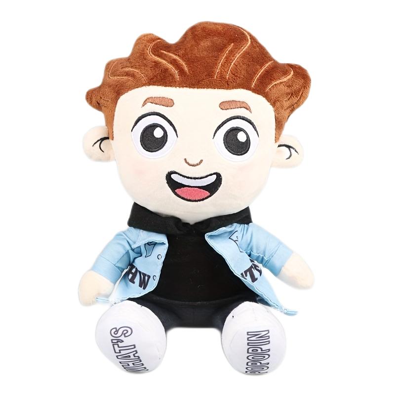 

25cm Game Caylus Plush Toy Cartoon Cute Blue Clothes Boy Stuffed Plush Dolls Birthday Gift for Fans! 25cm