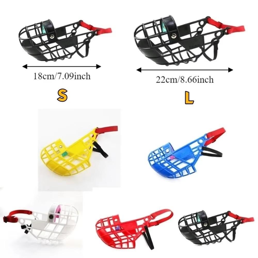 Durable Adjustable Dog Muzzle Safety Buckle Breathable Pet Mouth Mask Anti-Eating Anti-Licking Dog Mouth Cover for Dogs