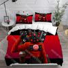 Fashion Game Skibidi Toilet Arale Bedding Set Single Twin Full Queen King Size Bed Set Kids Bedroom Duvetcover Set Bed Sheet Set