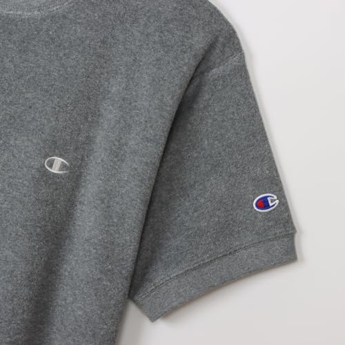 Short Sleeve Crew Neck T-Shirt, Cotton USA, Single Point Logo Embroidery, Basic, C3-X359-070-M