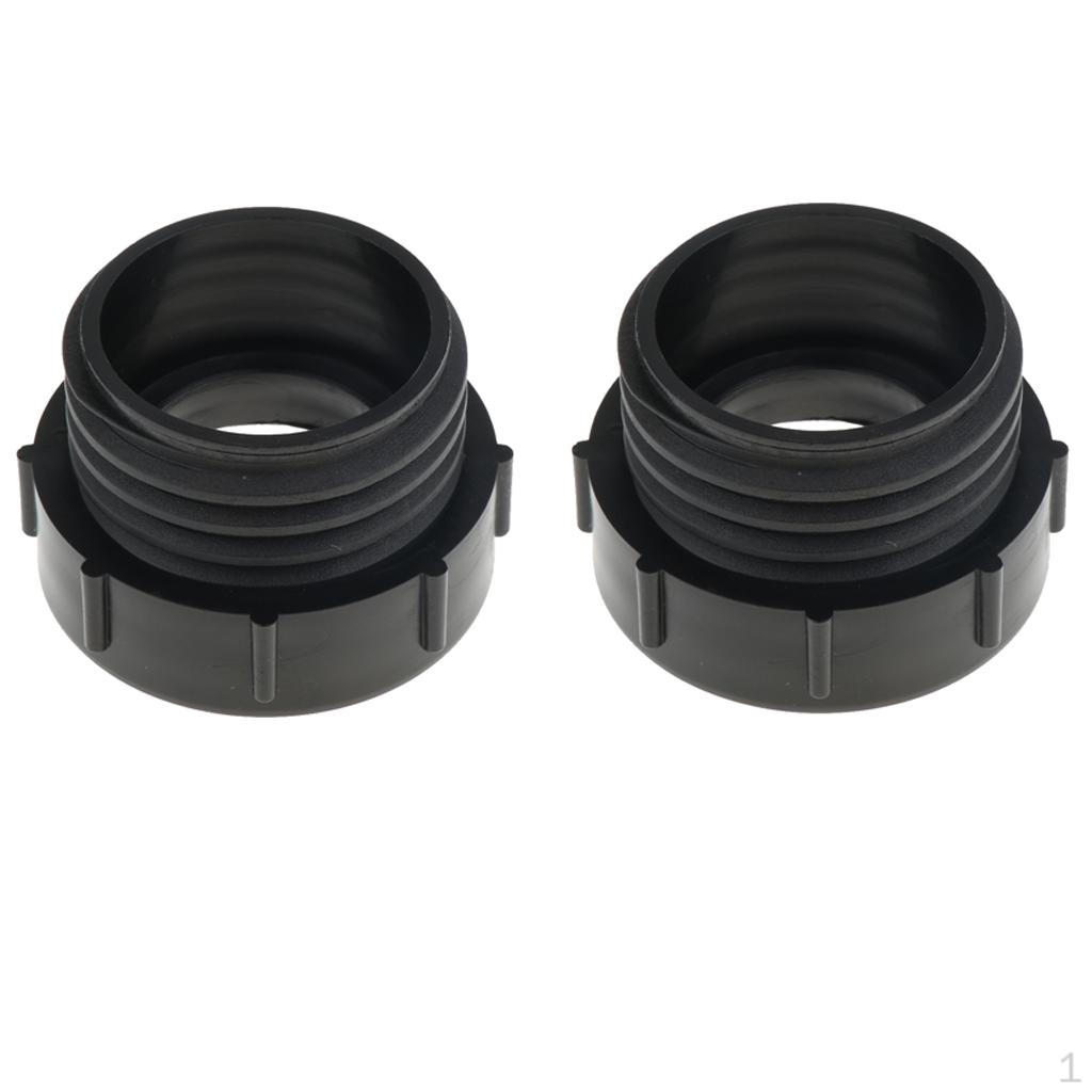 

2pcs IBC Water Tank Adapter Hose for 58mm Thickness