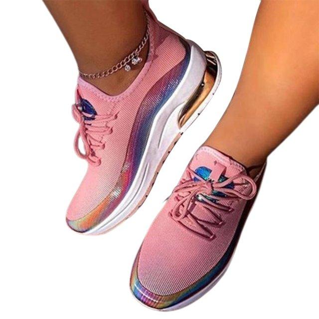 

Модные мужские кроссовки, легкая мужская повседневная обувь, дышащие кроссовки для бега, прогулочная обувь Tenis Masculino Zapatillas Hombre 41 розовый