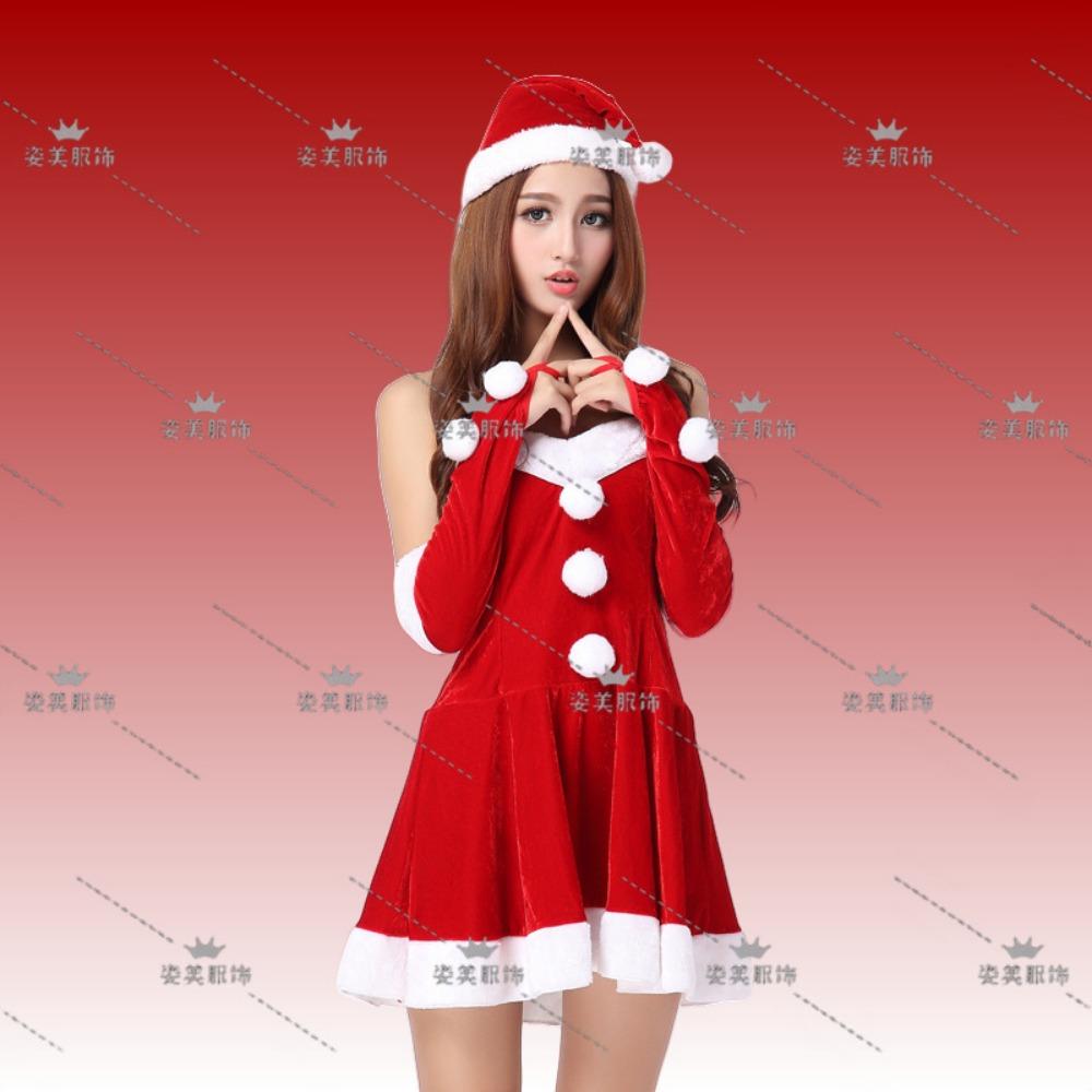 2024 New Christmas Clothing Christmas Uniform Set Cos Clothing Christmas Costume Full Set Santa Claus Halloween
