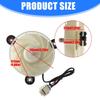 Refrigerator Cooling Fan Motor Plastic Component For ZWF-30-3U DC12V CW ZBYP-2 Refrigerator Evaporator Fan Motor