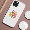 50 Cute Style English Phrases Graffiti Stickers Creative Sentences Stickers Water Cup Mobile Phone Waterproof Decorative Stickers