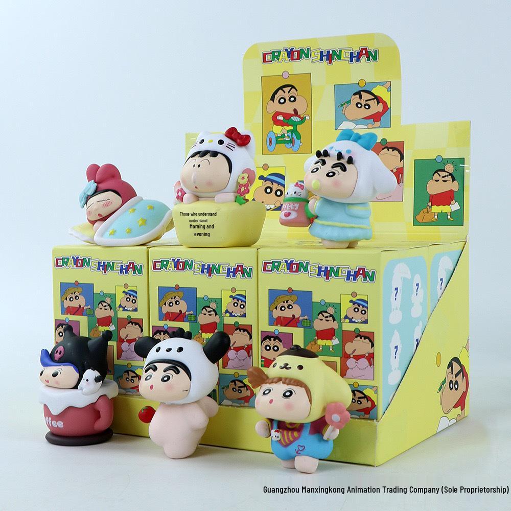 Sanrio Crayon Shin-chan Creative Cartoon Figure Ornament - Crayon Shin-chan Series