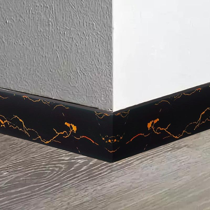 Vodotěsná samolepka na kryt Soklová lišta 3D samolepka na zeď Samolepicí Zesílený nábytek Roh Proti kolizi Dekorační páska