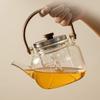 High Borosilicate Glass Boiling Teapot with Tea Infuser