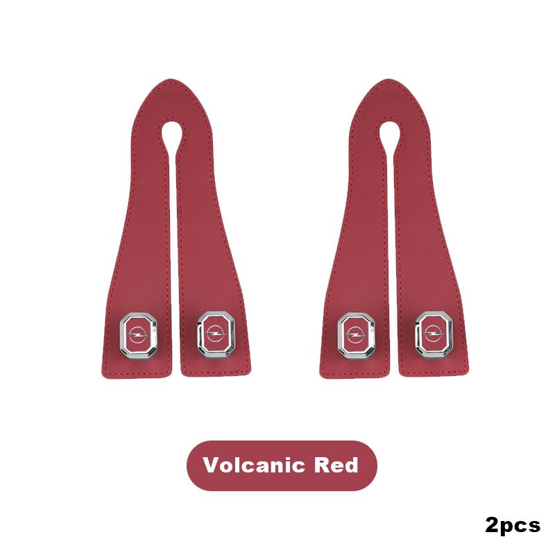 Car seat back hooks, suede double-head hooks, car interior accessories For Opel Insignia Astra Antara Meriva Zafira H G Corsa j777