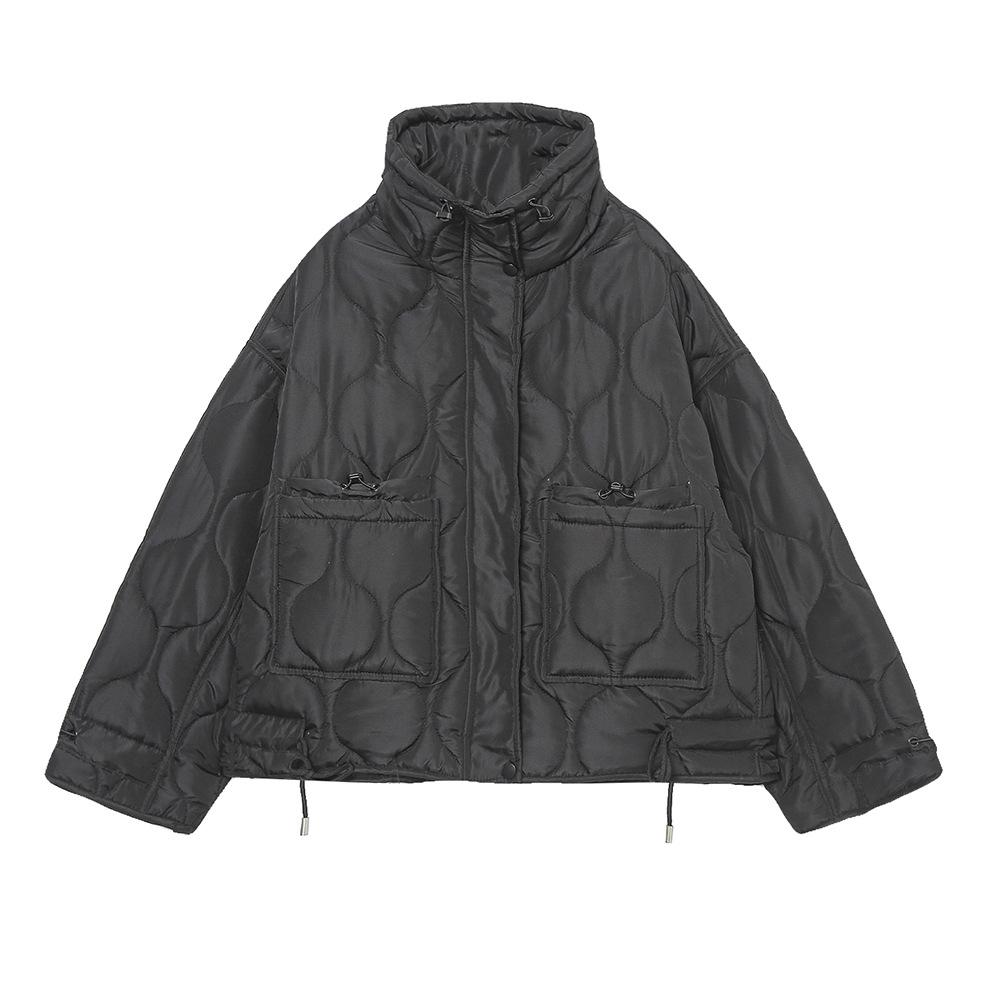 Autumn New Women's Clothing, European and American French Design Fashion Versatile Cotton Jacket Jacket