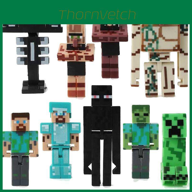 Minecraft Puslespils Actionfigurer Samling Høj Kvalitet Boligdekoration Og Gave Til Spillere