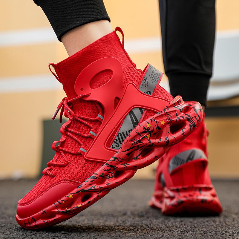 Herrenschuhe Sneakers Herrentennis Luxusschuhe Herren Casual Trainer Race Atmungsaktive modische Halbschuhe Laufschuhe für Männer